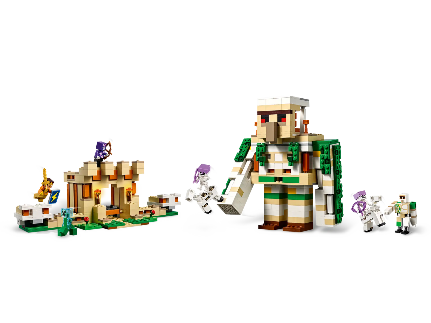 LEGO Minecraft Die Eisengolem-Festung (21250)