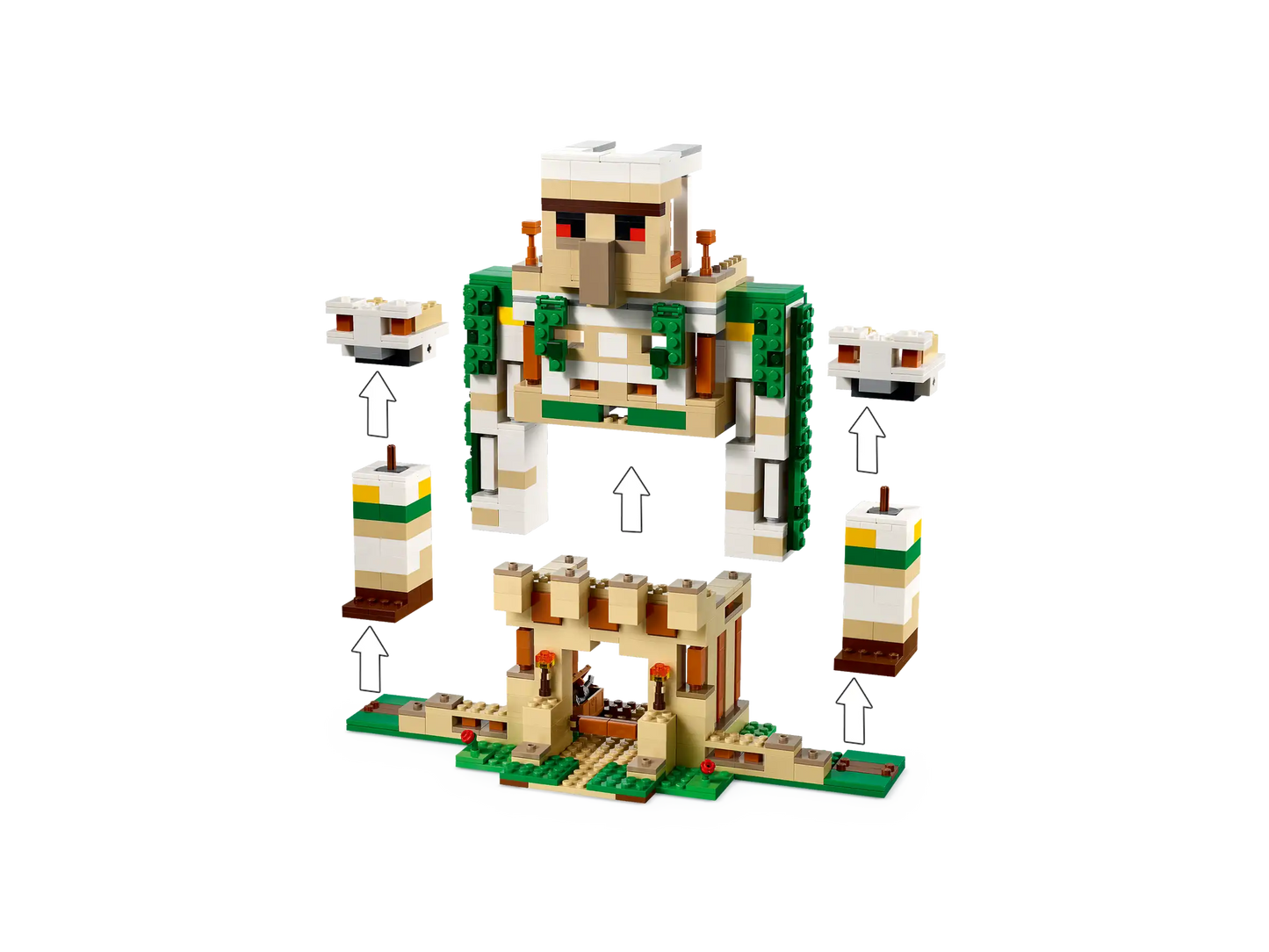 LEGO Minecraft Die Eisengolem-Festung (21250)