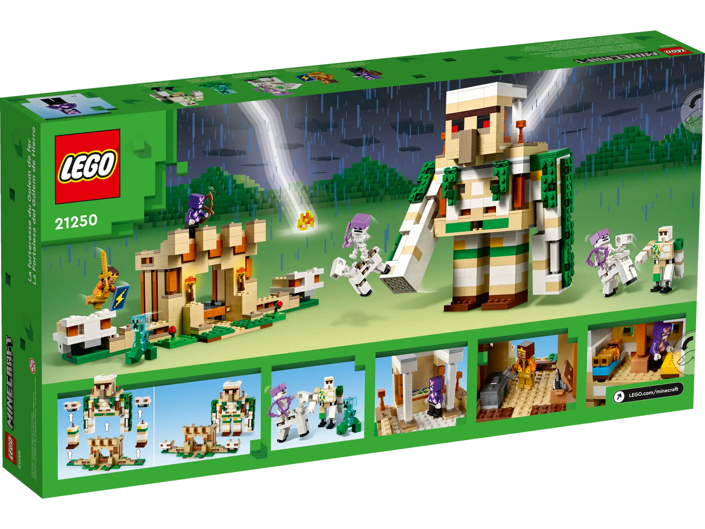 LEGO Minecraft Die Eisengolem-Festung (21250)