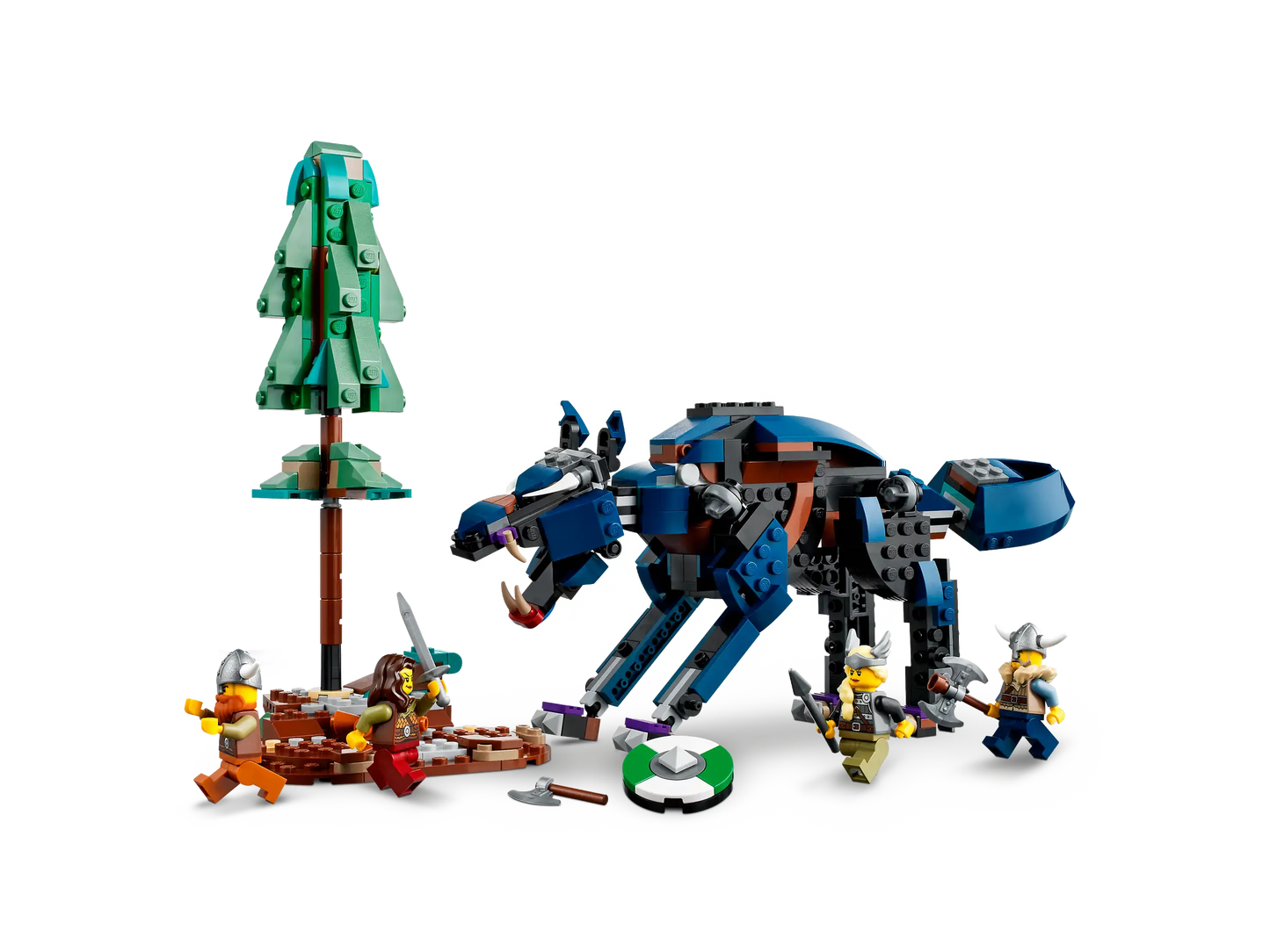 LEGO Creator Wikingerschiff mit Midgardschlange (31132)