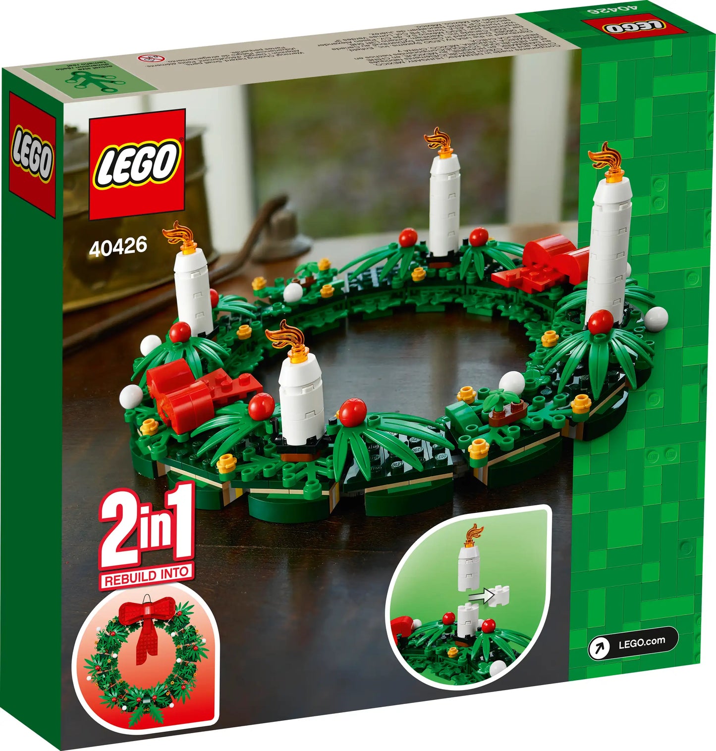 LEGO Iconic 2-in-1-Adventskranz (40426)