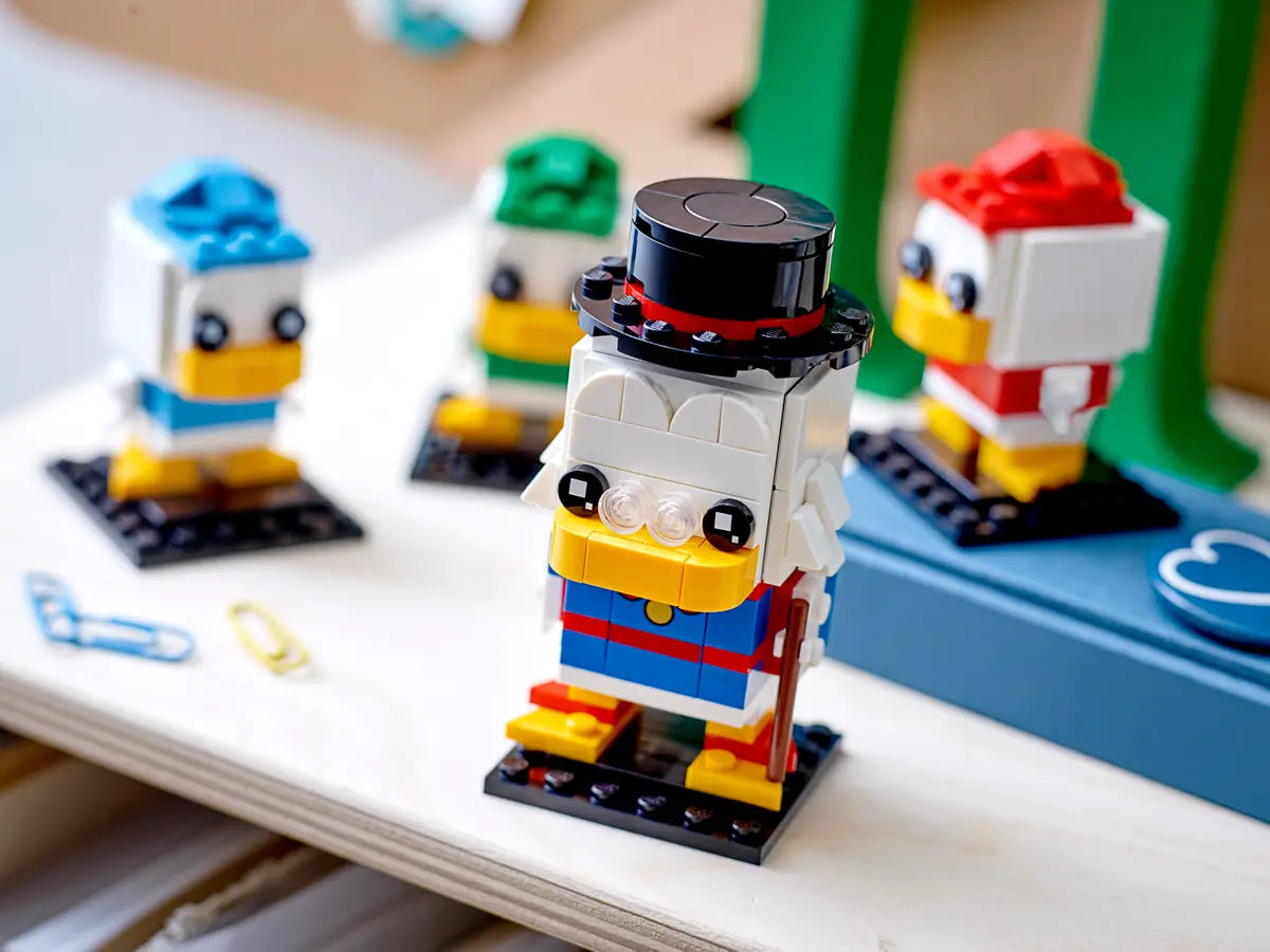 LEGO BrickHeadz Dagobert Duck, Tick, Trick & Track (40477)