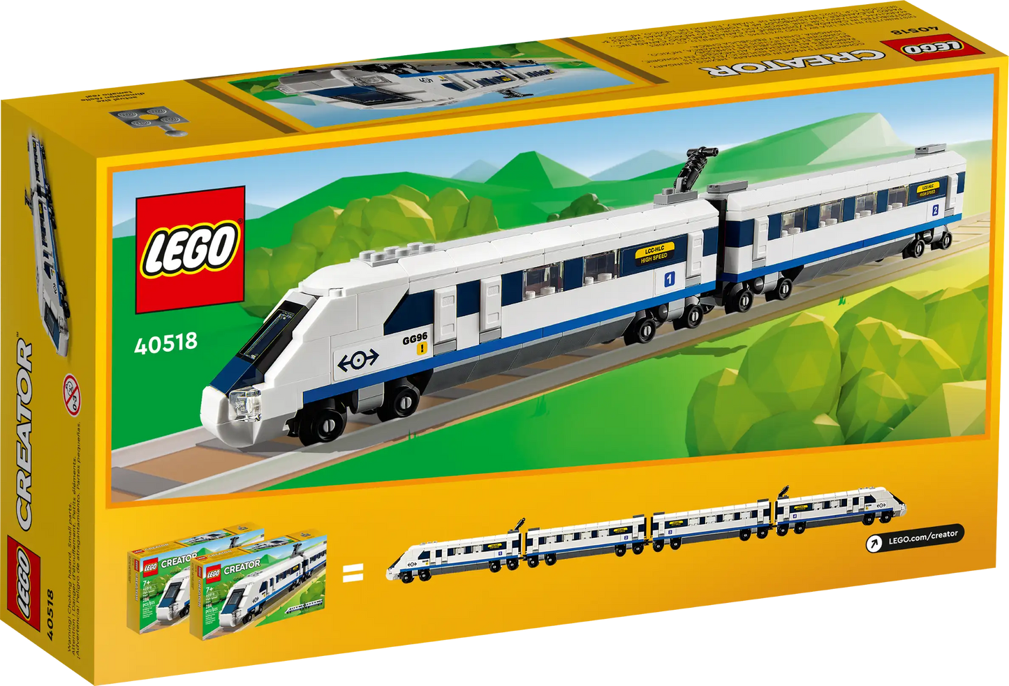 LEGO Creator Hochgeschwindigkeitszug (40518)