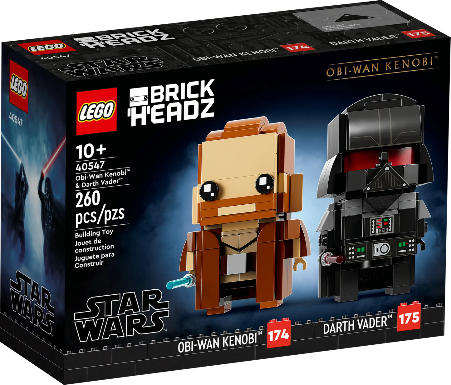 LEGO BrickHeadz Star Wars Obi-Wan Kenobi™ & Darth Vader™ (40547)