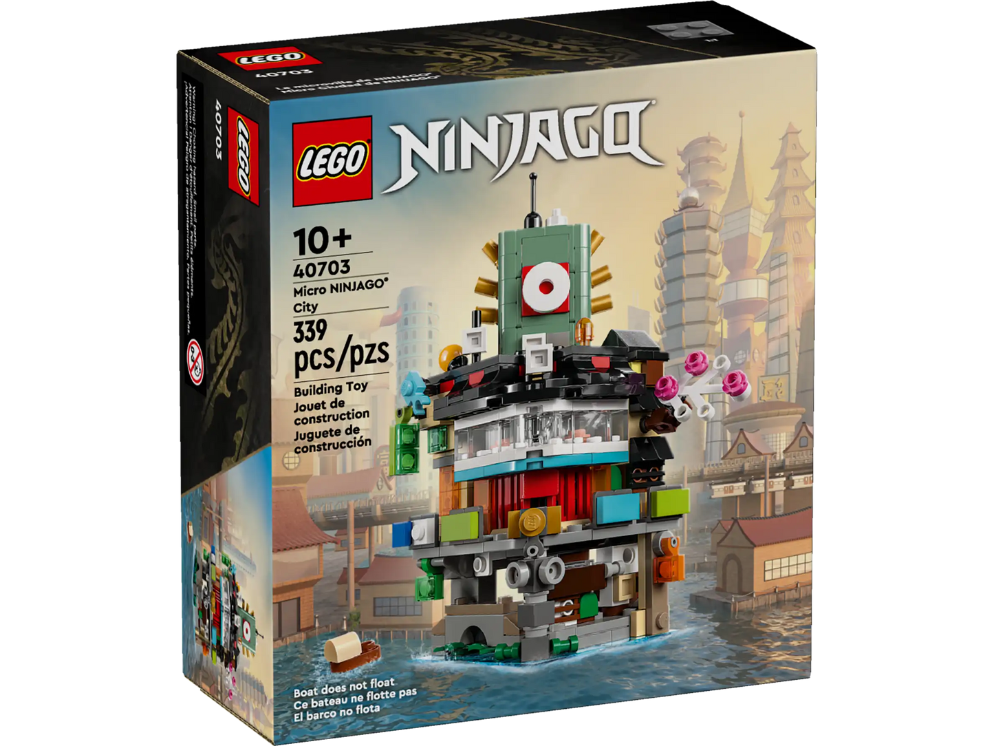 LEGO Ninjago Mikro Modell von Ninjago City (40703)