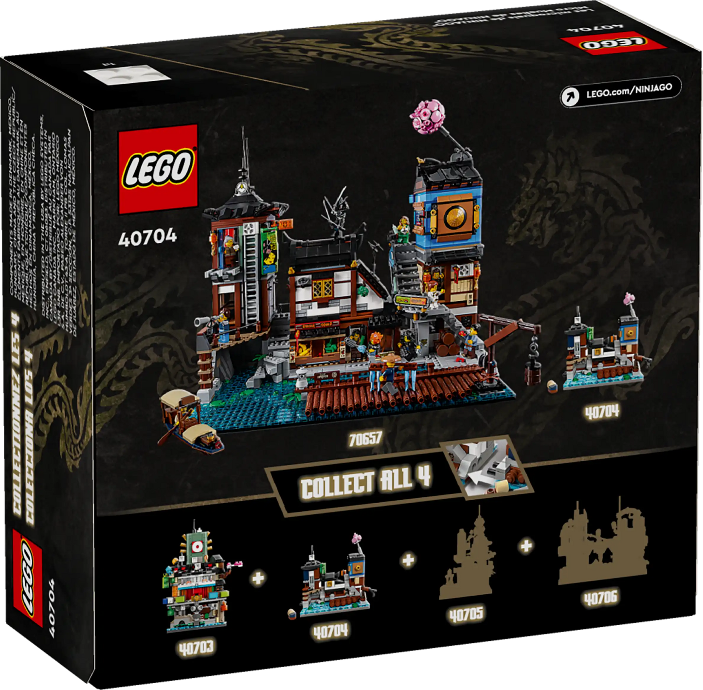 LEGO Ninjago Mikro-Modell des Ninjago Hafen (40704)