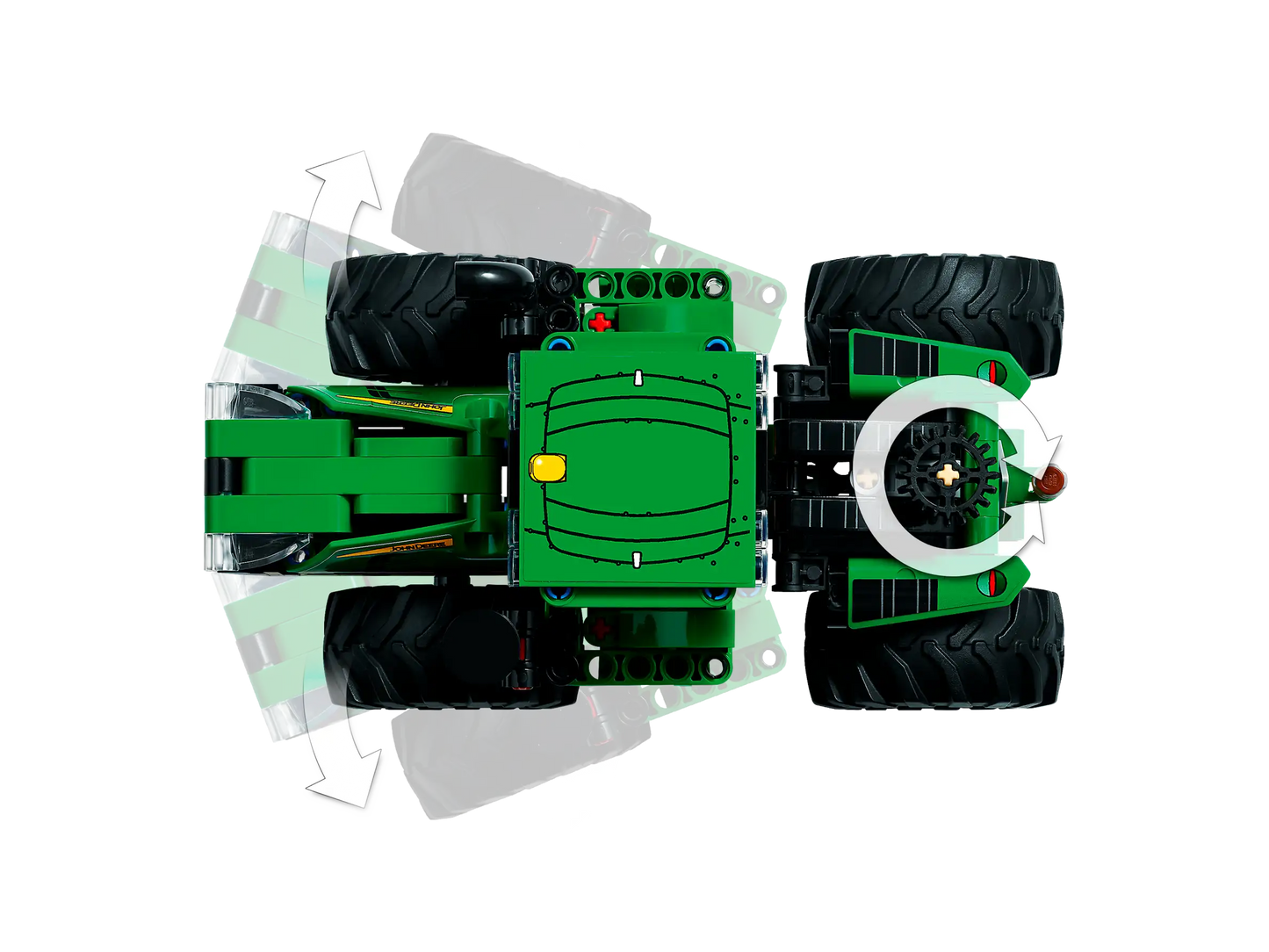 LEGO Technic John Deere Traktor 9620R 4WD (42136)