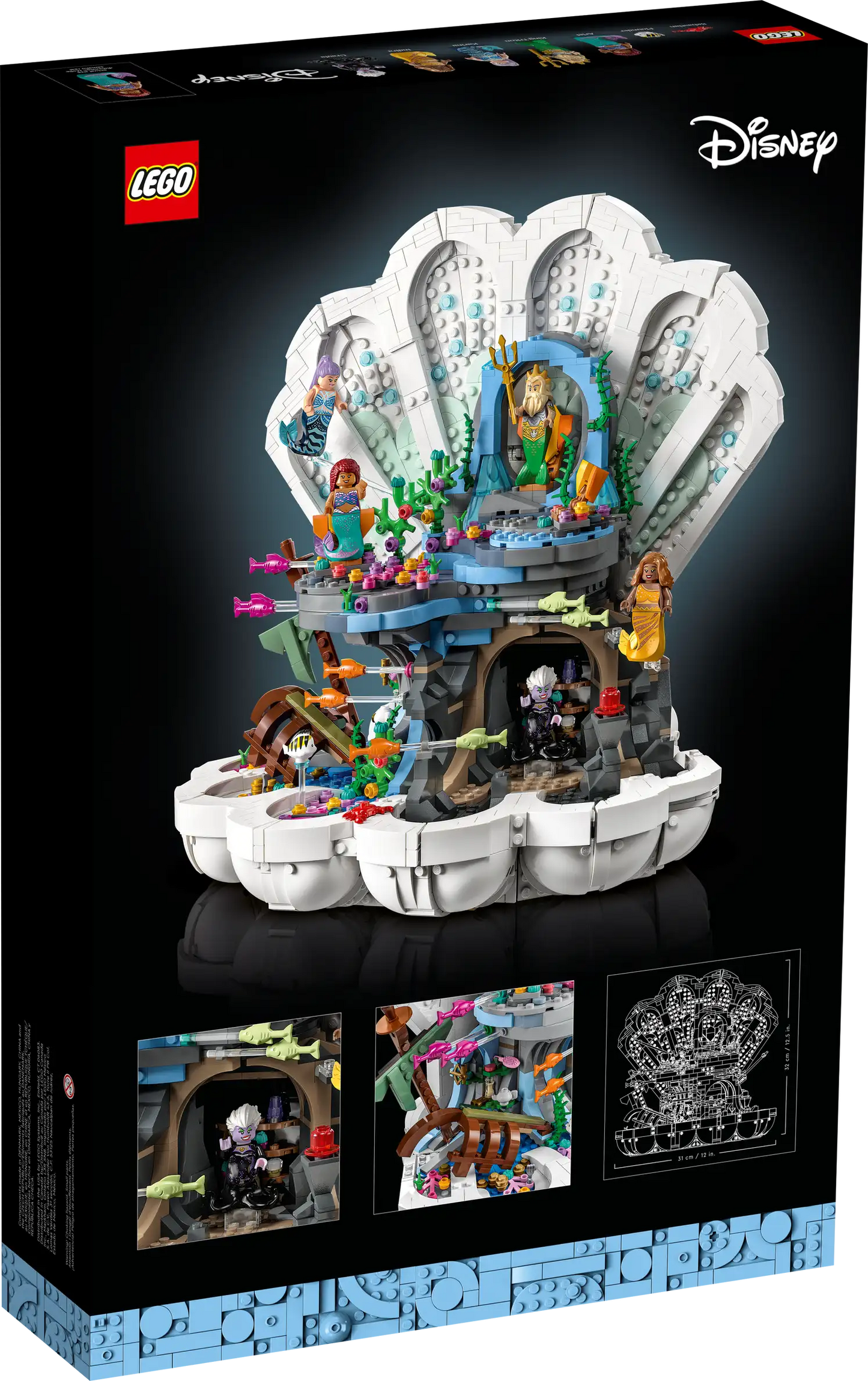 LEGO Disney Arielles königliche Muschel (43225)