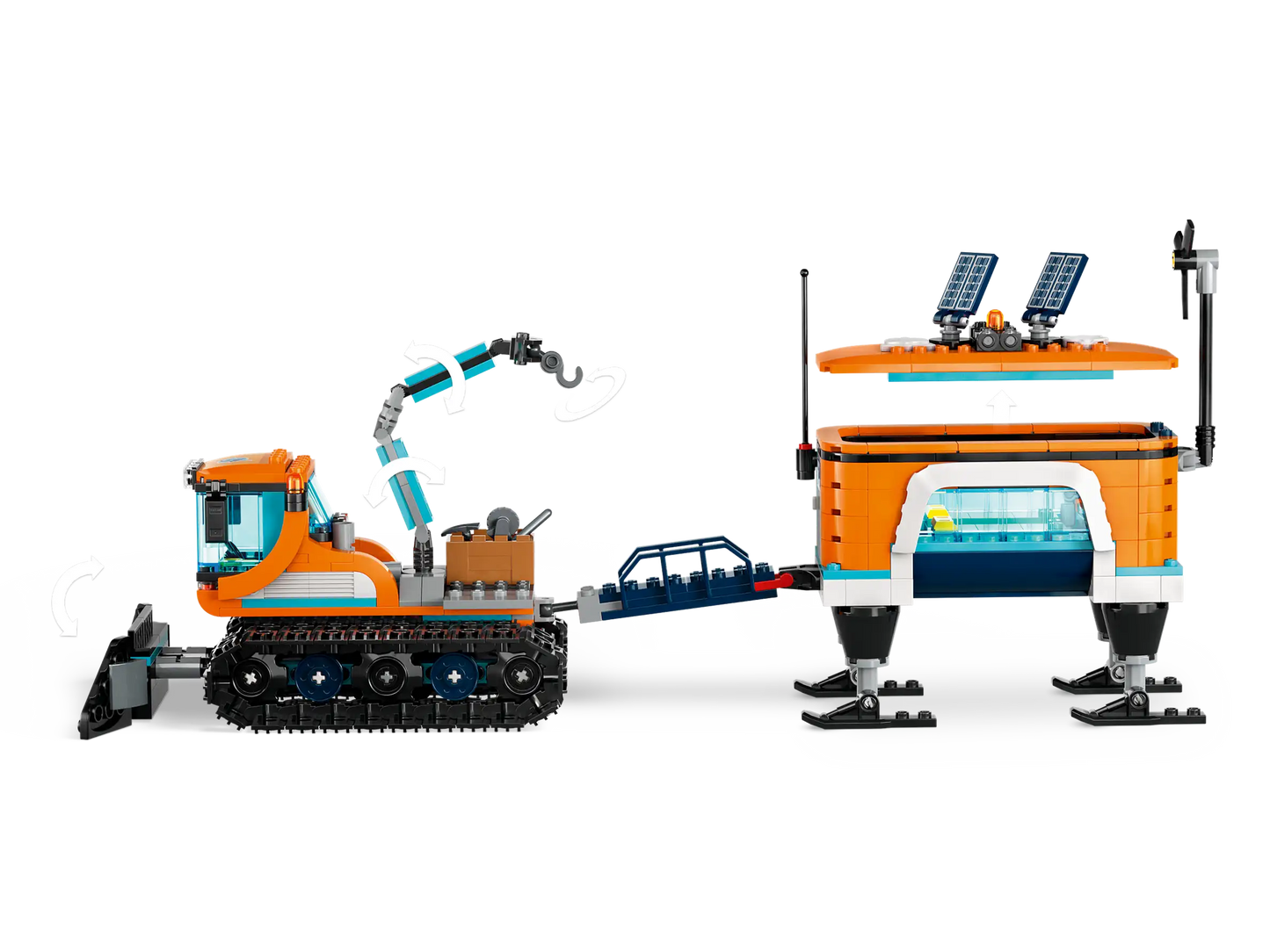 LEGO City Arktis-Schneepflug mit mobilem Labor (60378)