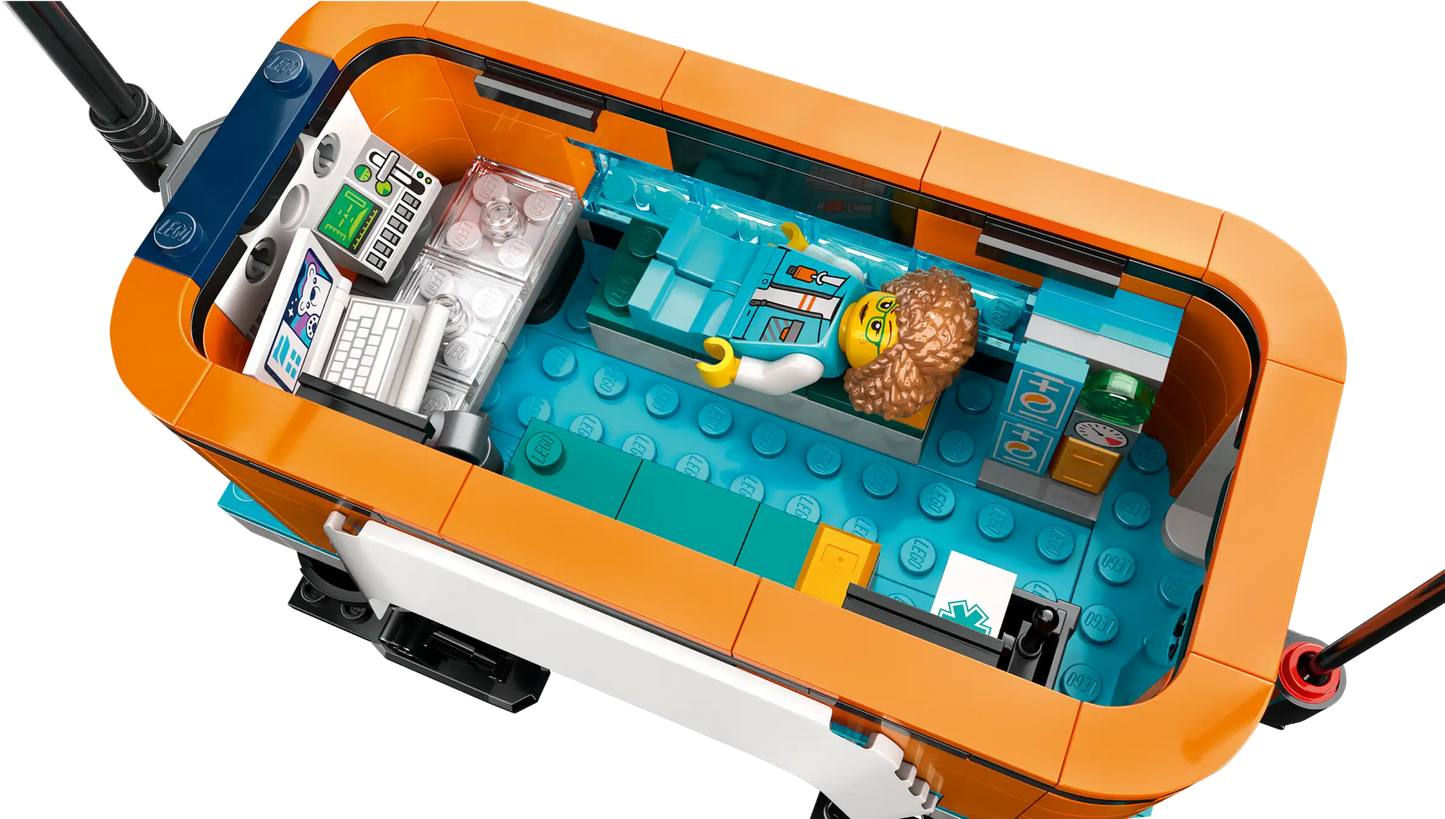 LEGO City Arktis-Schneepflug mit mobilem Labor (60378)