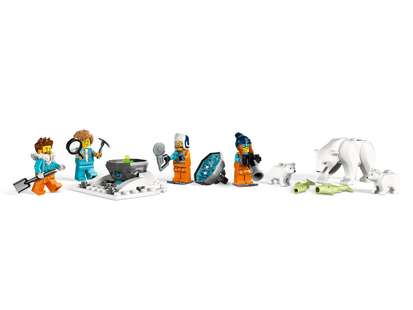 LEGO City Arktis-Schneepflug mit mobilem Labor (60378)