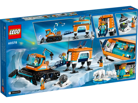 LEGO City Arktis-Schneepflug mit mobilem Labor (60378)