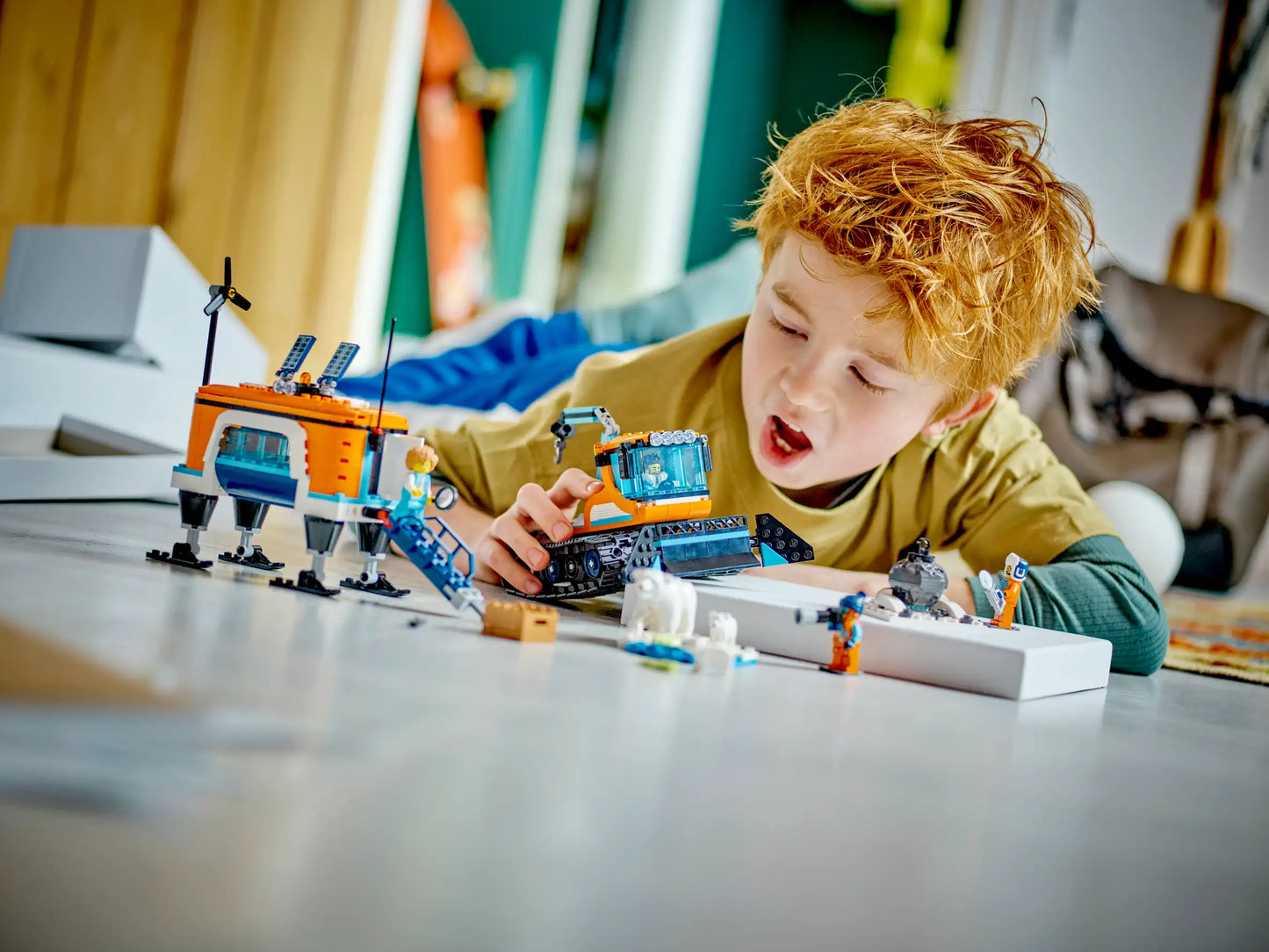 LEGO City Arktis-Schneepflug mit mobilem Labor (60378)