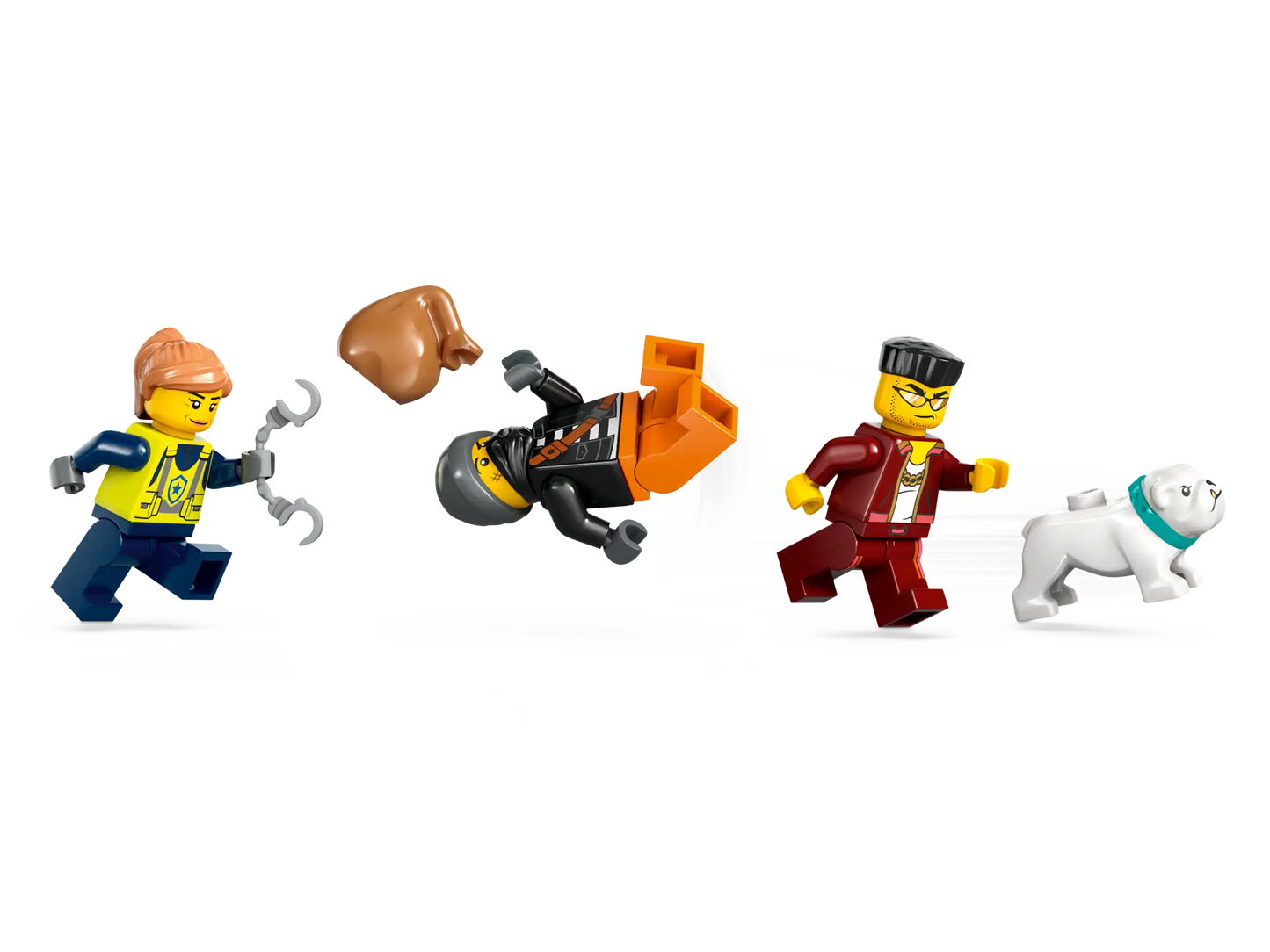 LEGO City Polizeischnellboot und Ganovenversteck (60417)