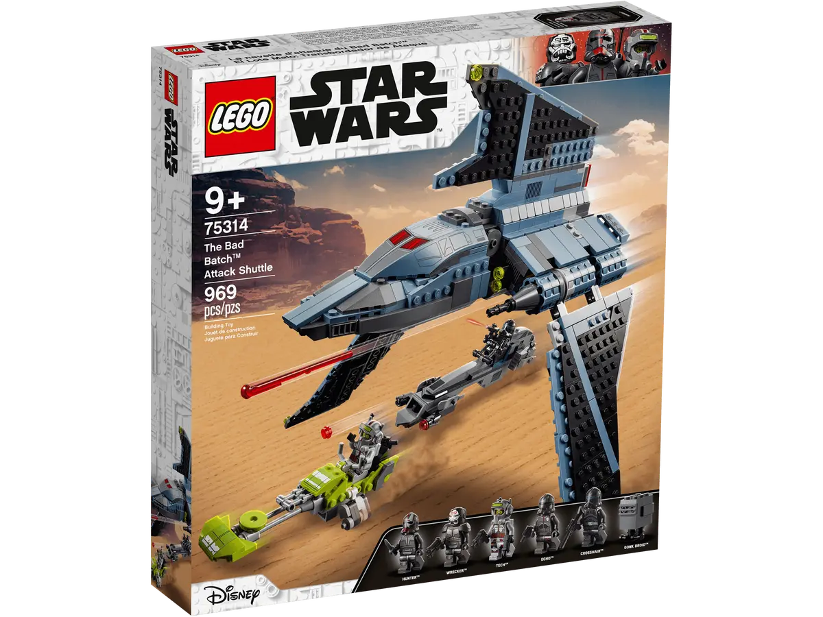 LEGO Star Wars Angriffsshuttle aus The Bad Batch™ (75314)
