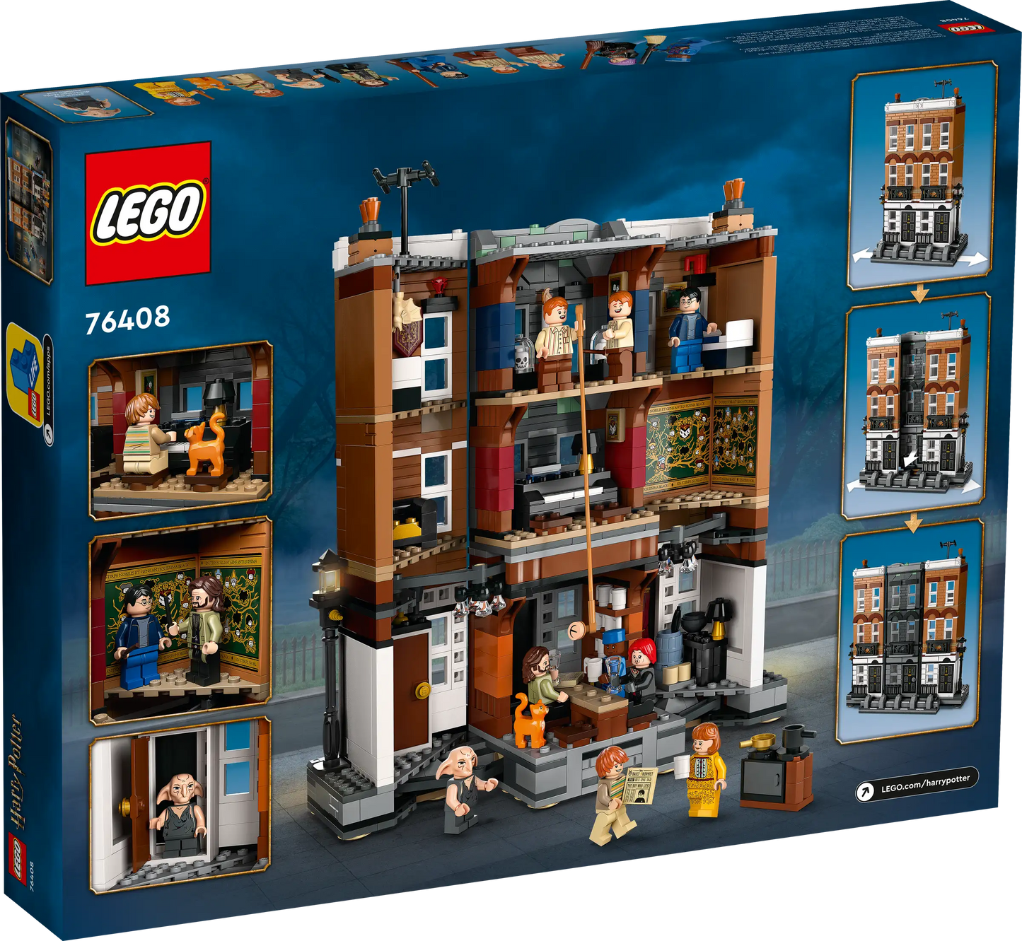 LEGO Harry Potter Grimmauldplatz Nr. 12 (76408)