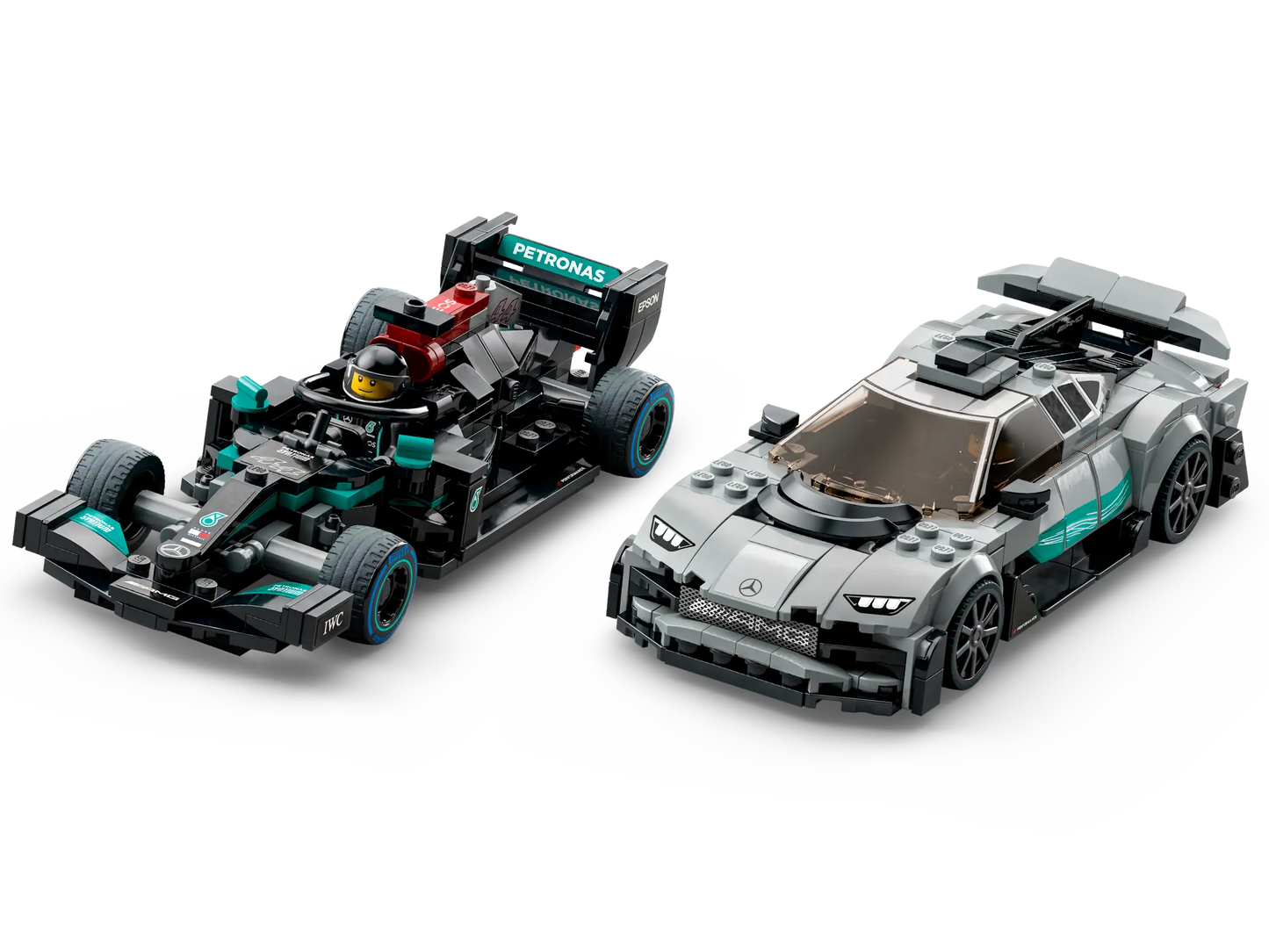 LEGO Speed Champions Mercedes-AMG F1 W12 E Performance & Mercedes-AMG Project One (76909)