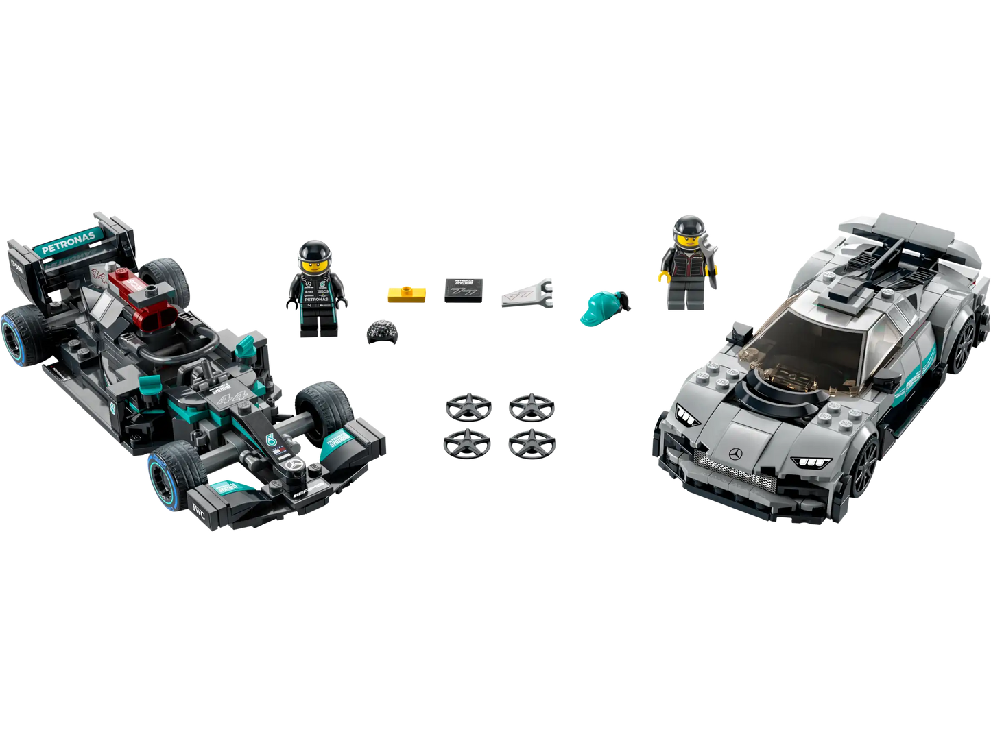 LEGO Speed Champions Mercedes-AMG F1 W12 E Performance & Mercedes-AMG Project One (76909)