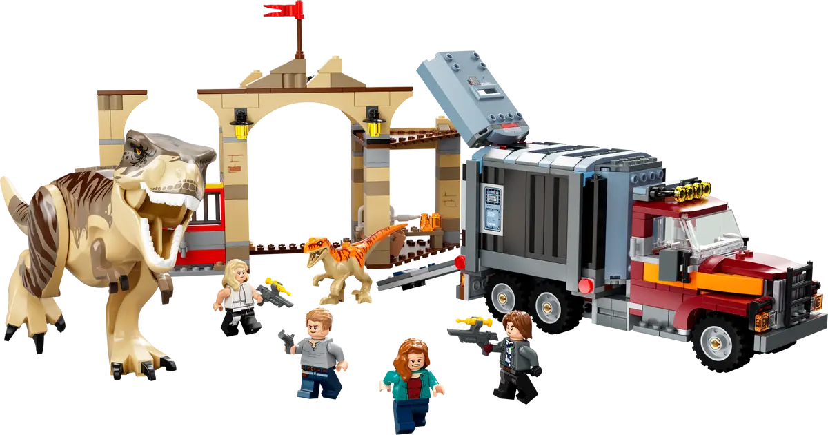 LEGO Jurassic World T.Rex & Atrociraptor: Dinosaurier-Ausbruch (76948)