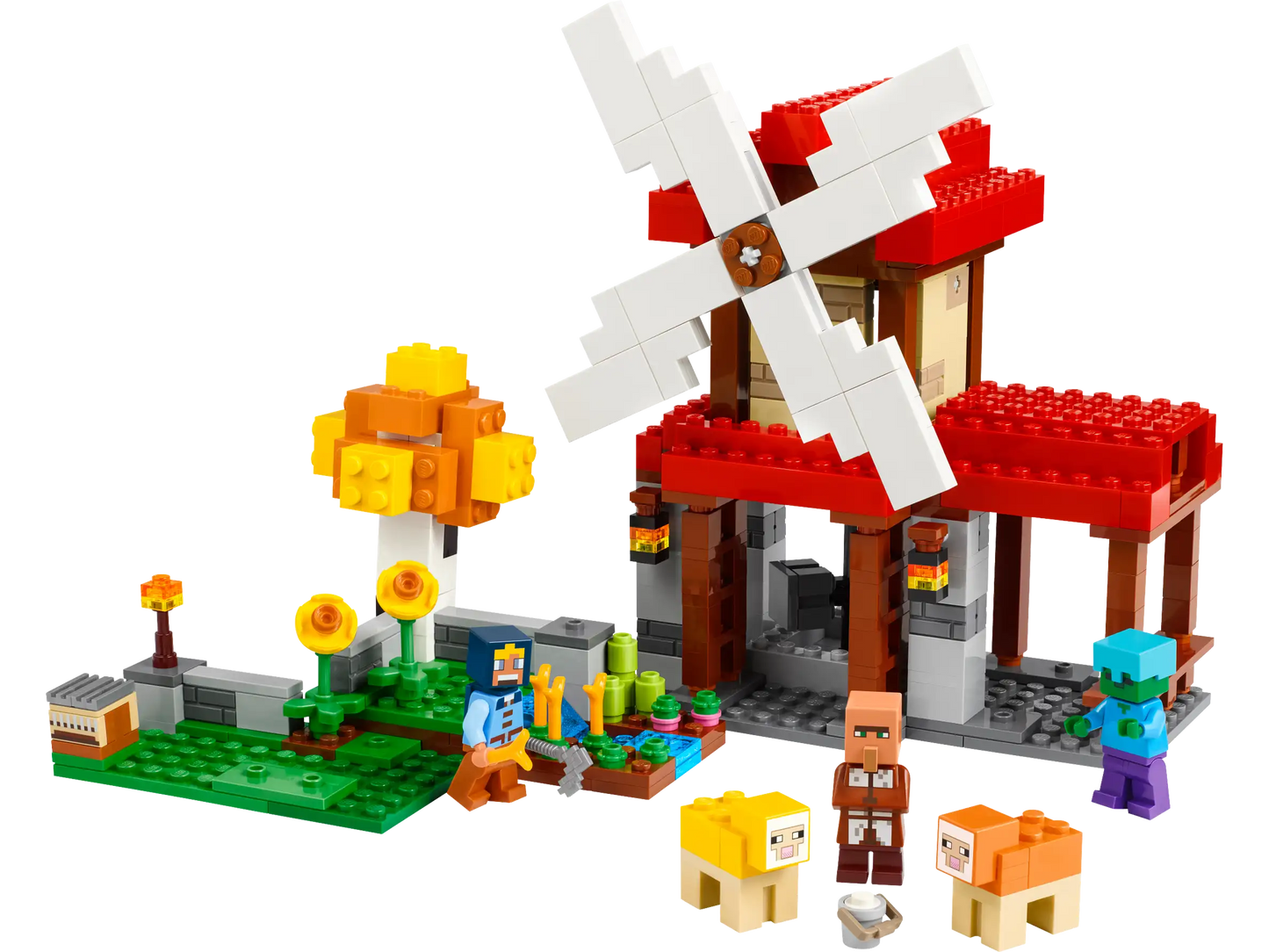 LEGO Minecraft Die Windmühlenfarm (21262)