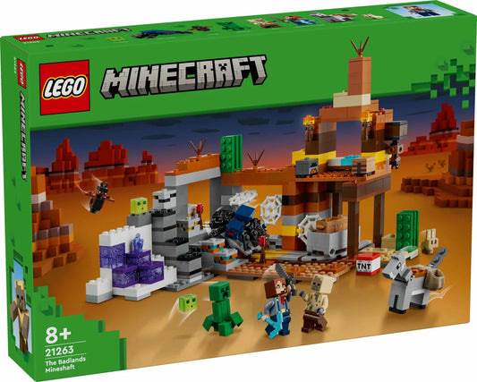 LEGO Minecraft Die Mine in den Badlands (21263)