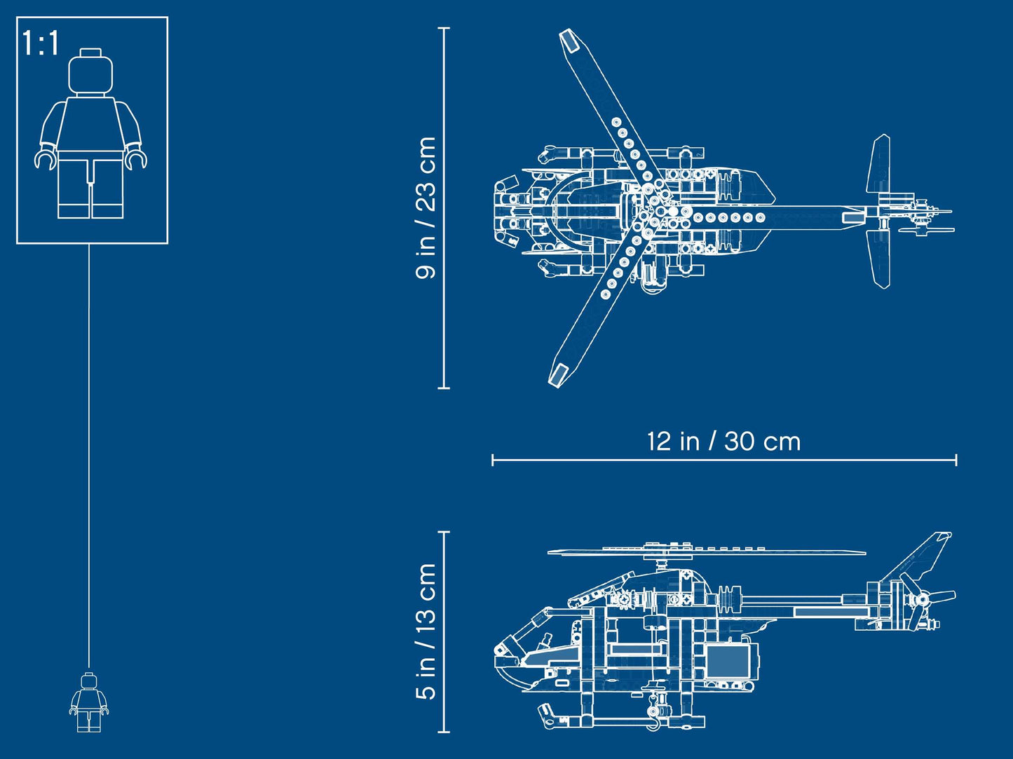 LEGO Technic Rettungshubschrauber (42092)