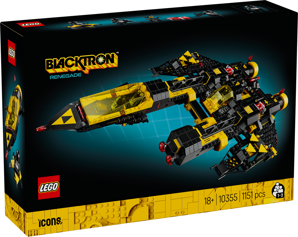 LEGO Icons Blacktron Renegade (10355)