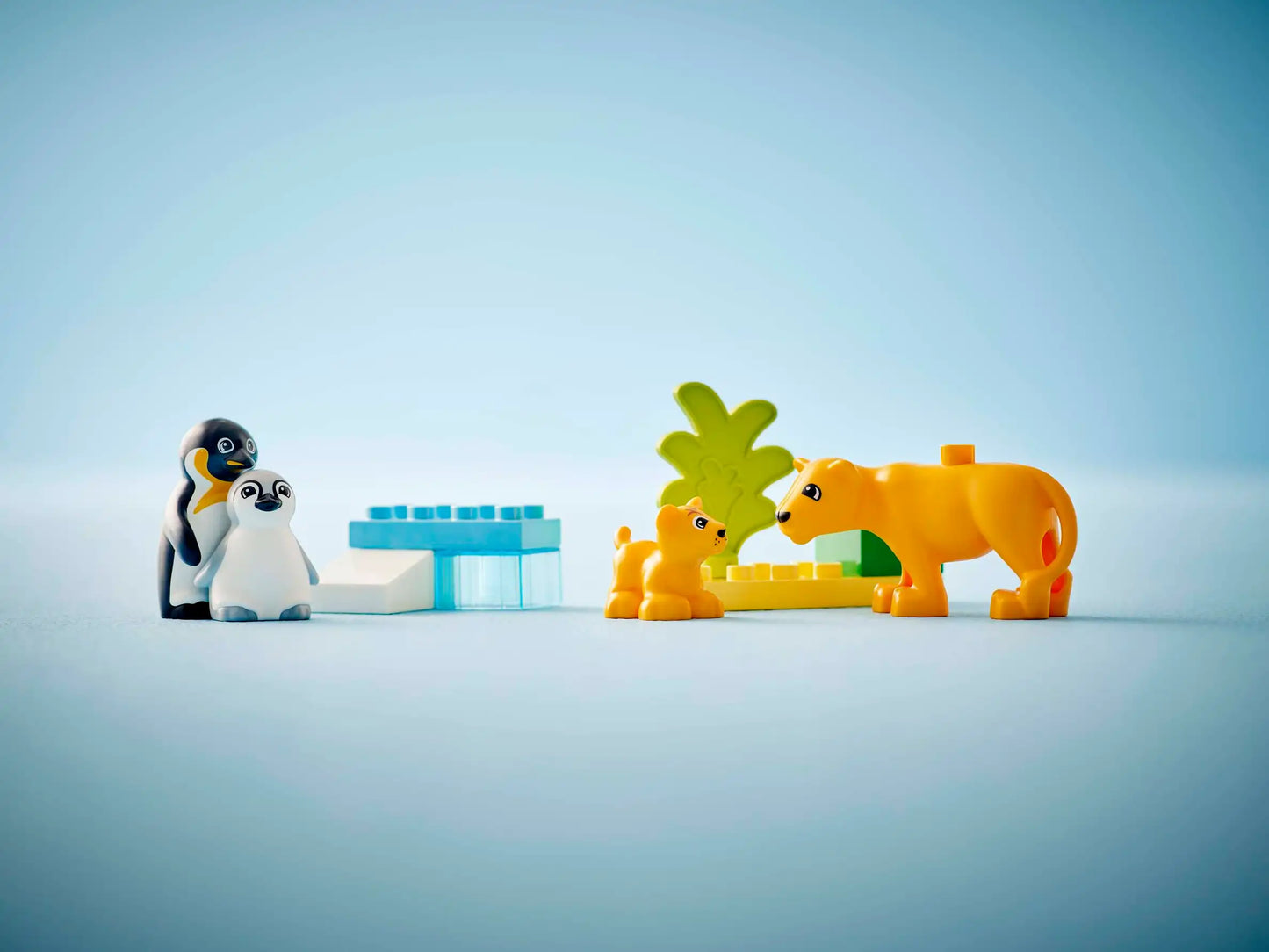 LEGO DUPLO Wildtier Familien Pinguine und Löwen (10442)