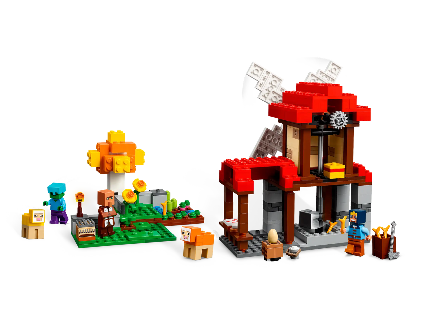 LEGO Minecraft Die Windmühlenfarm (21262)