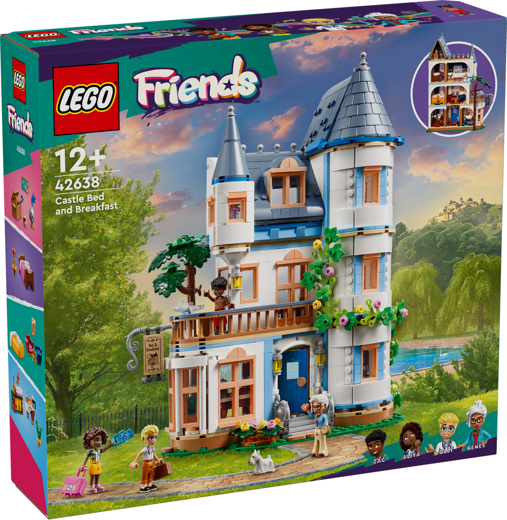 LEGO Friends Burg mit Ferienunterkunft (42638)