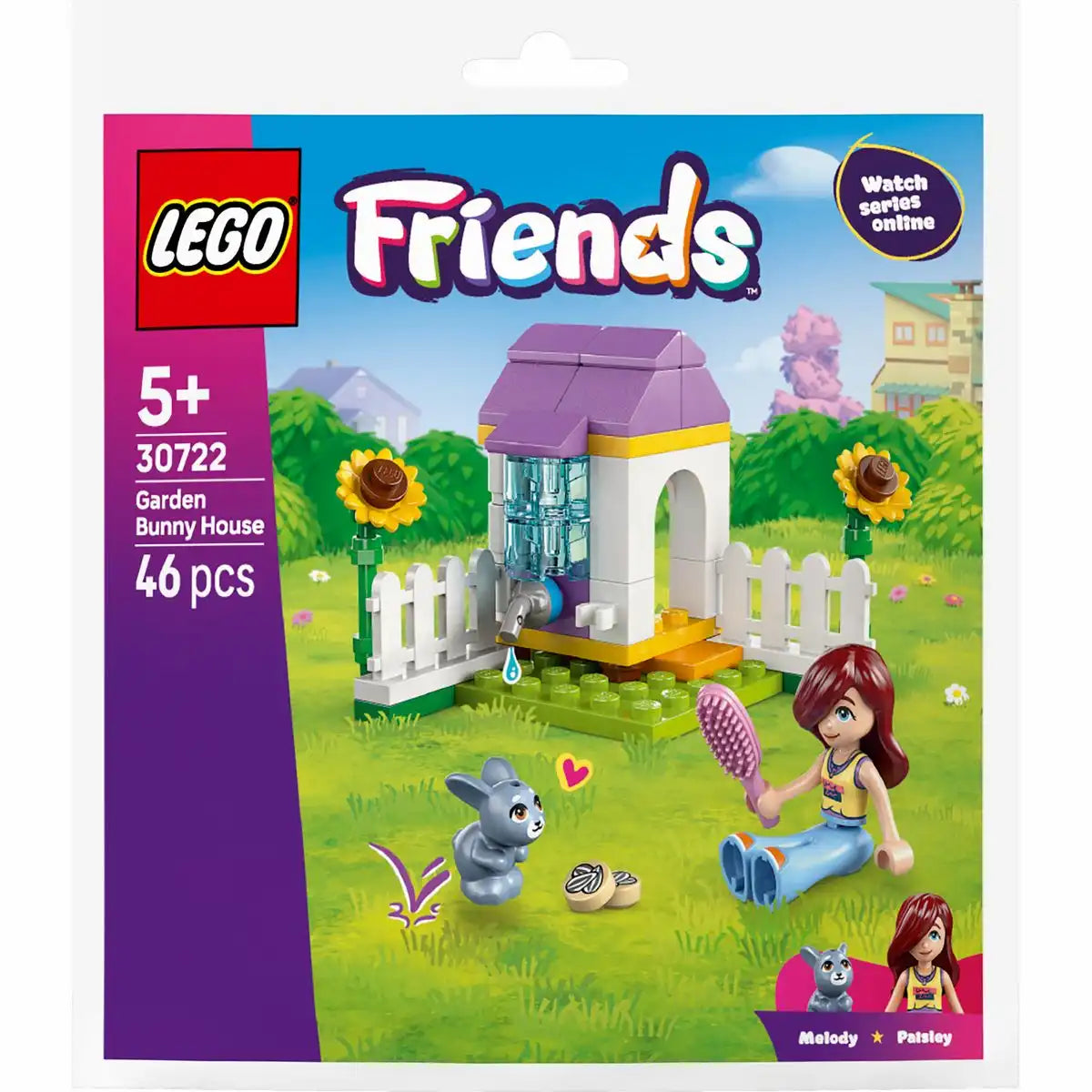 LEGO Friends Polybag Garten mit Hasenstall (30722)