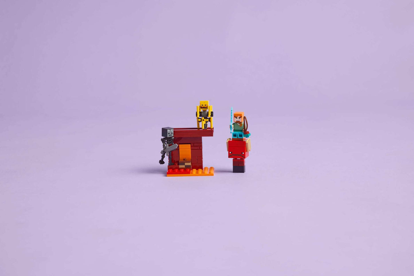 LEGO Minecraft Das Lava Duell im Nether (21266)