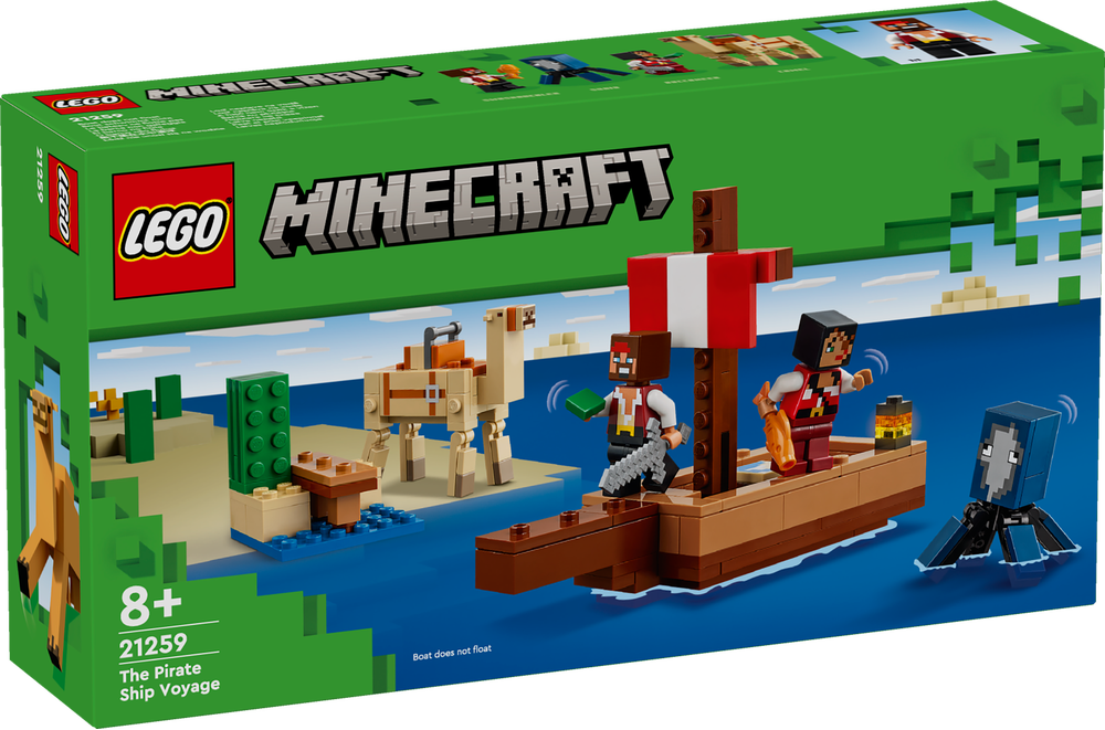 LEGO Minecraft Die Piratenschiffreise (21259)