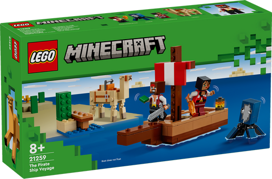 LEGO Minecraft Die Piratenschiffreise (21259)