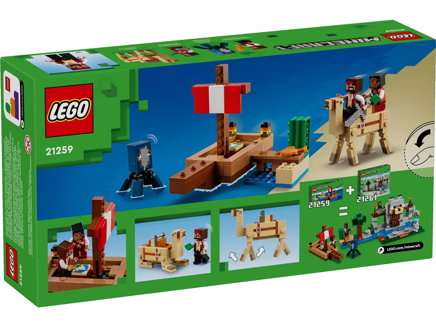 LEGO Minecraft Die Piratenschiffreise (21259)