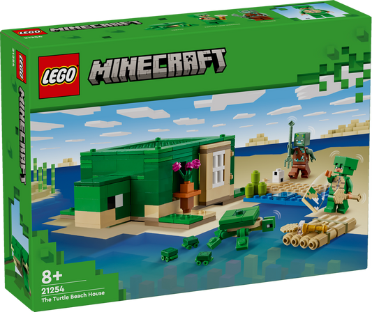 LEGO Minecraft Das Schildkrötenstrandhaus (21254)