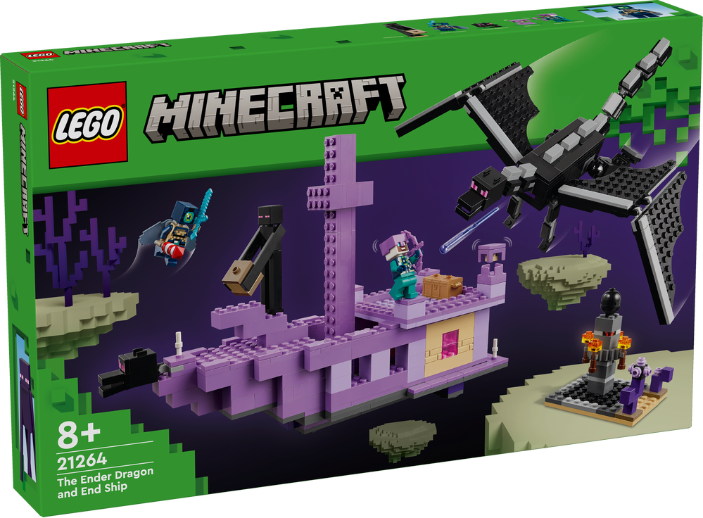 LEGO Minecraft Der Enderdrache und das Endschiff (21264)