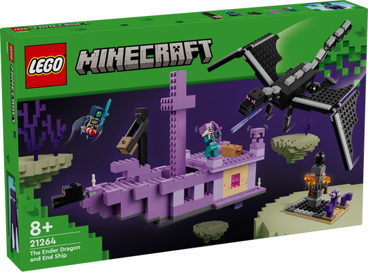 LEGO Minecraft Der Enderdrache und das Endschiff (21264)