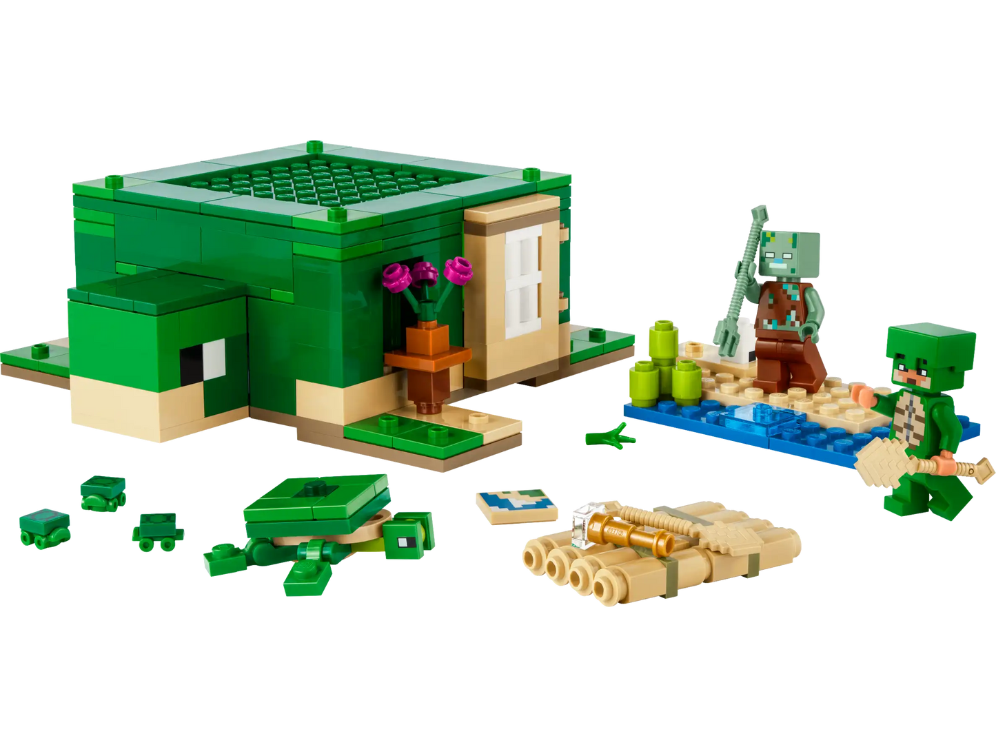 LEGO Minecraft Das Schildkrötenstrandhaus (21254)