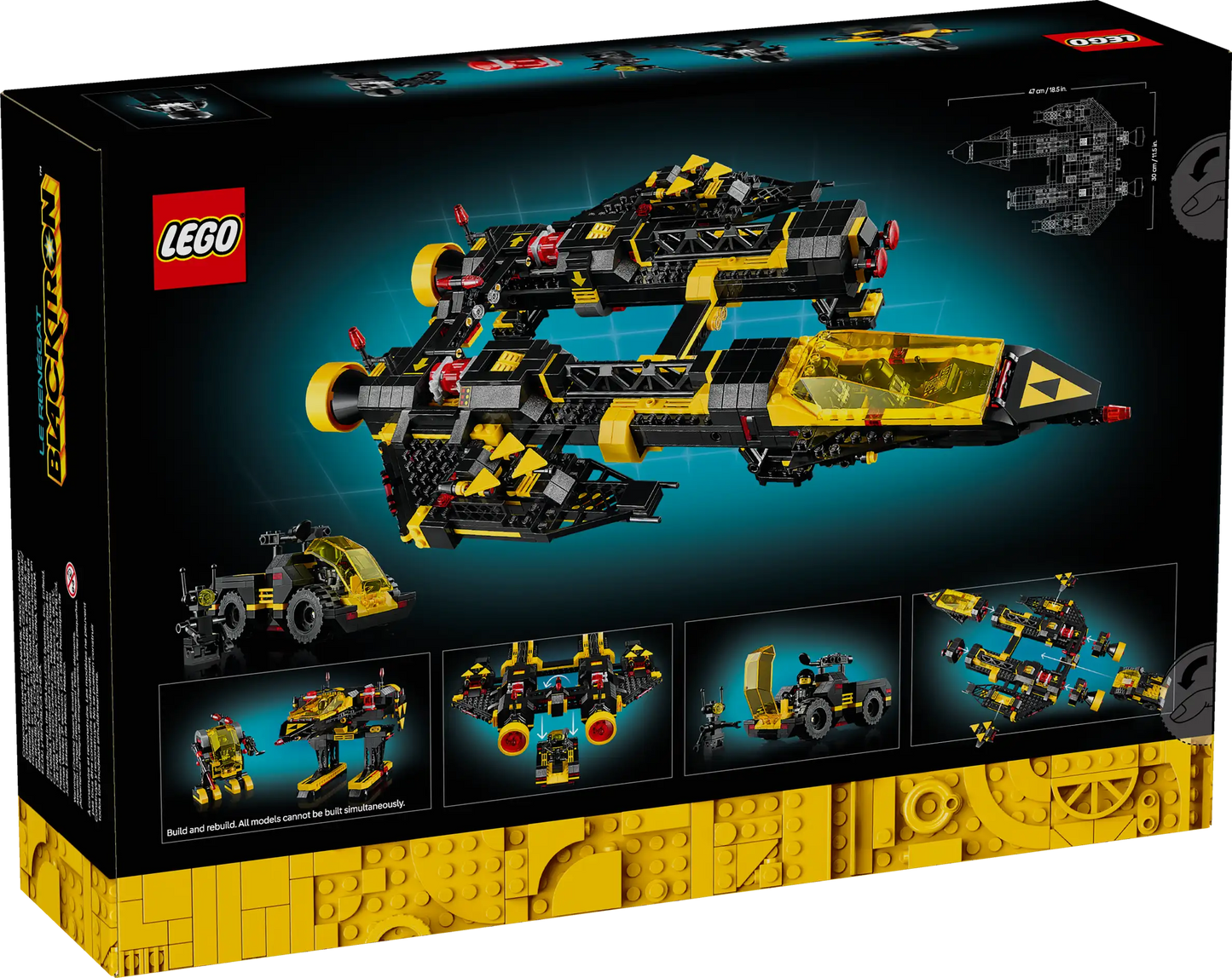 LEGO Icons Blacktron Renegade (10355)