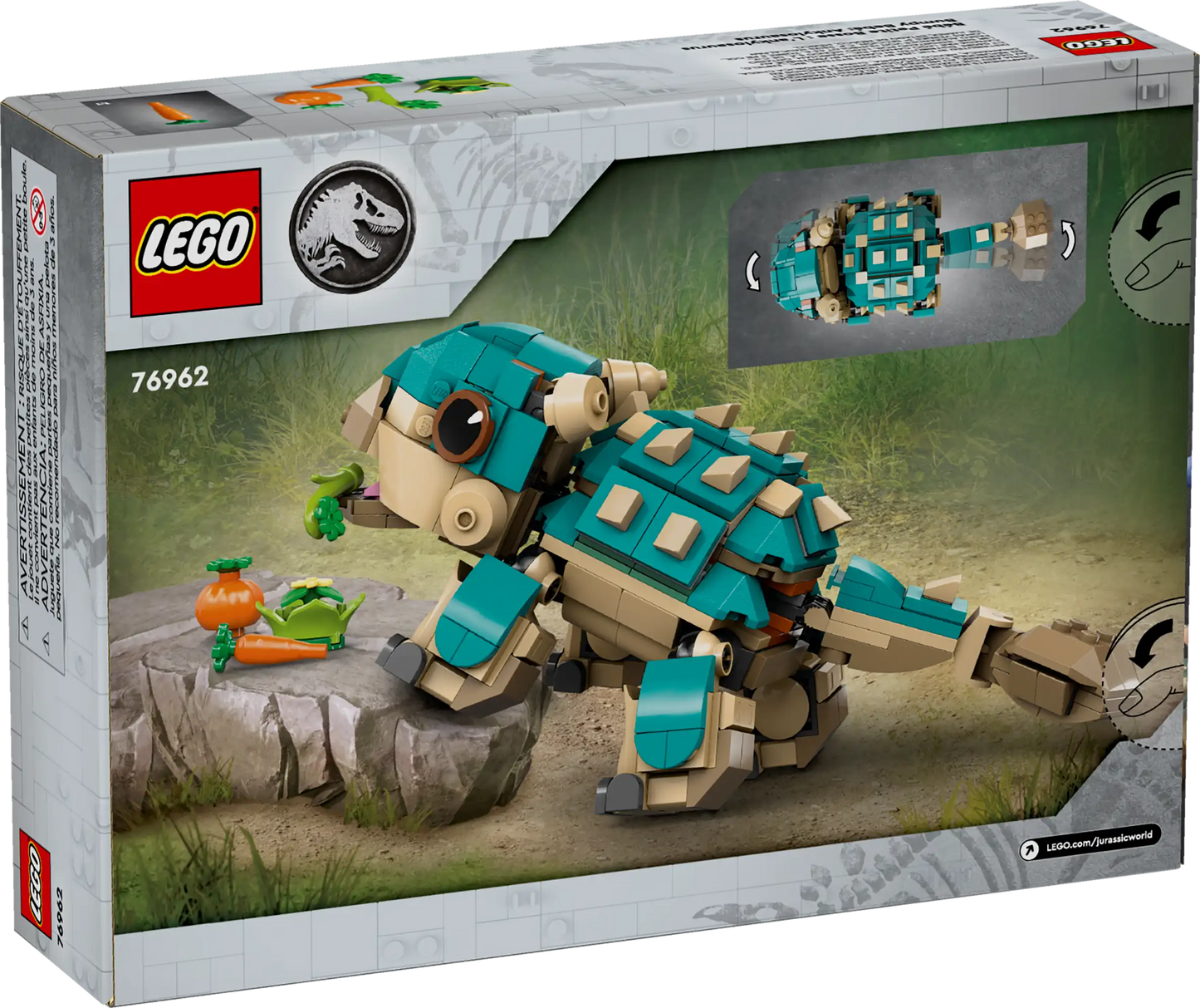 LEGO Jurassic World Baby Bumpy: Ankylosaurus (76962)