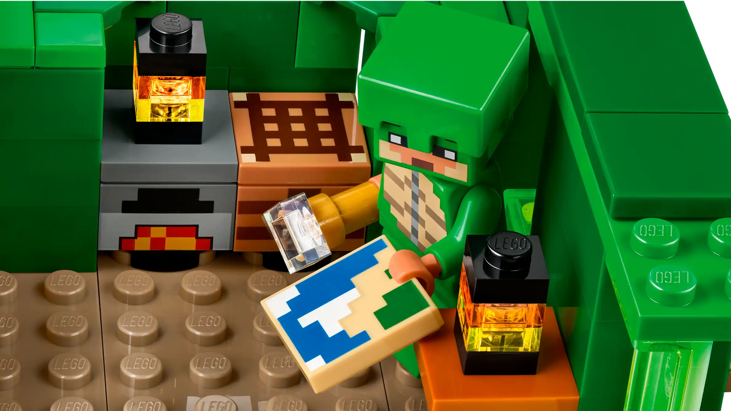 LEGO Minecraft Das Schildkrötenstrandhaus (21254)