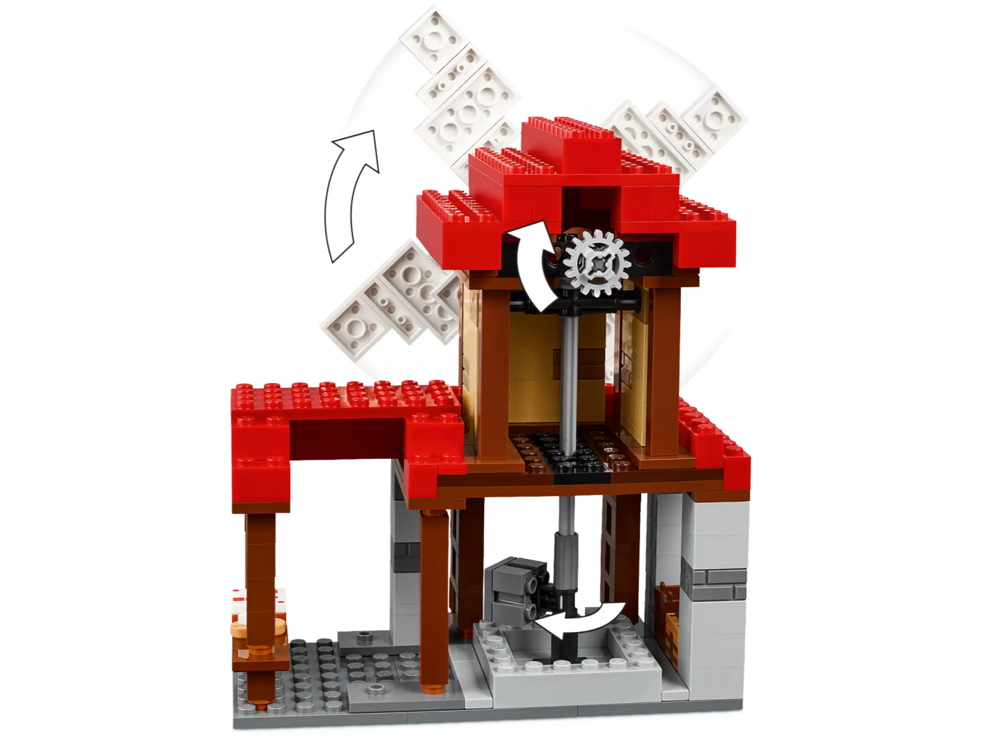 LEGO Minecraft Die Windmühlenfarm (21262)
