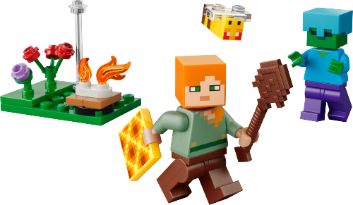 LEGO Minecraft Polybag Alex’ Begegnung am Lagerfeuer (30732)