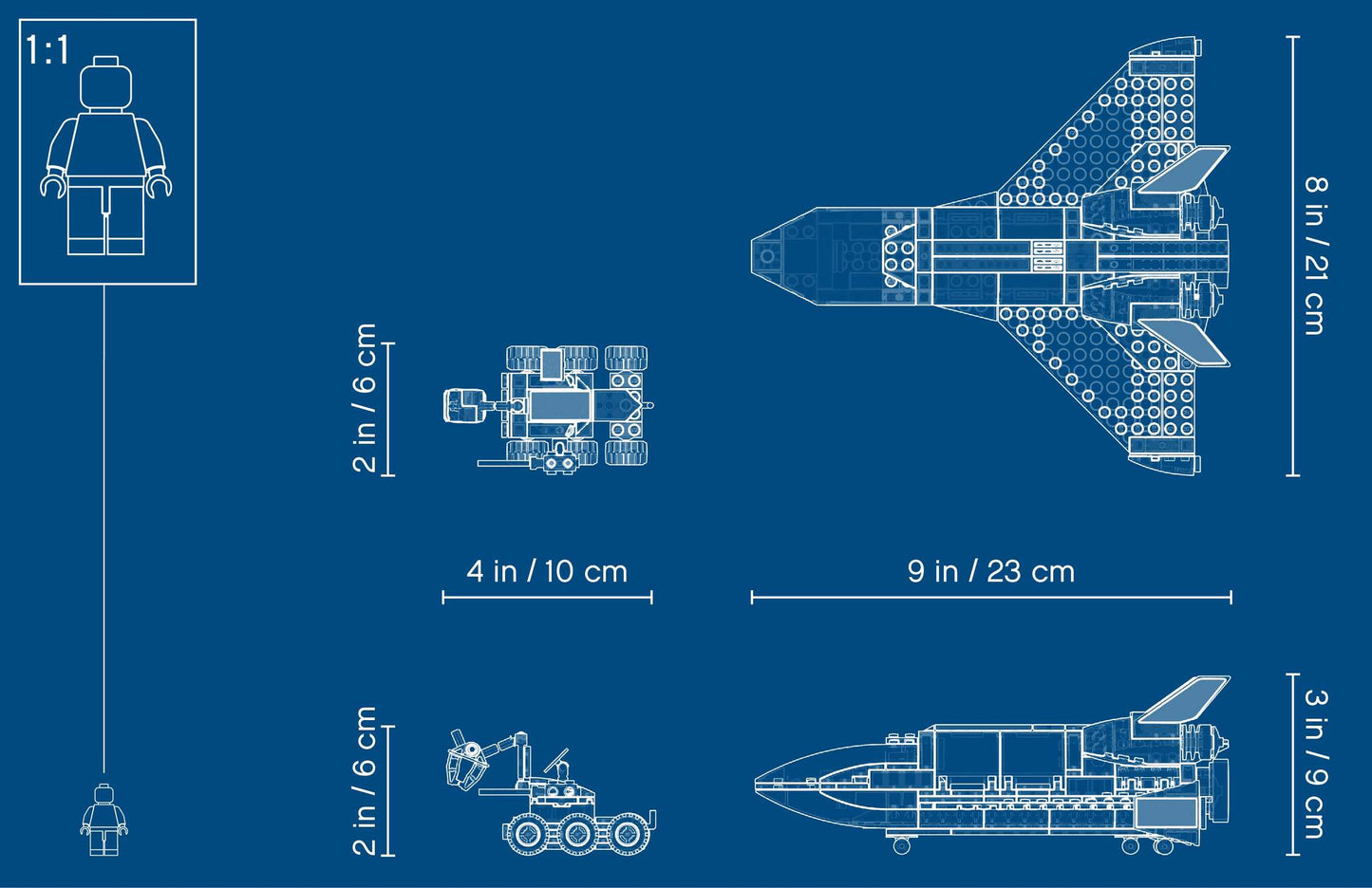LEGO City Mars Mission Forschungsshuttle (60226)