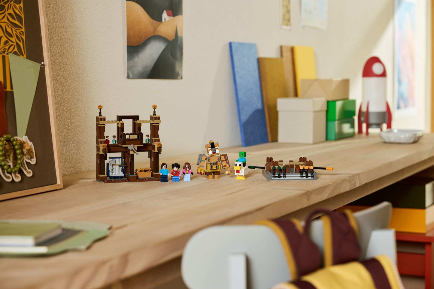 LEGO Minecraft Waldanwesen mit Boxring (21272)