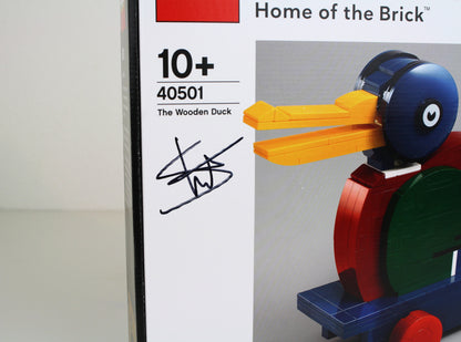 LEGO HOUSE Exclusive Holzente (40501) - signiert vom Designer