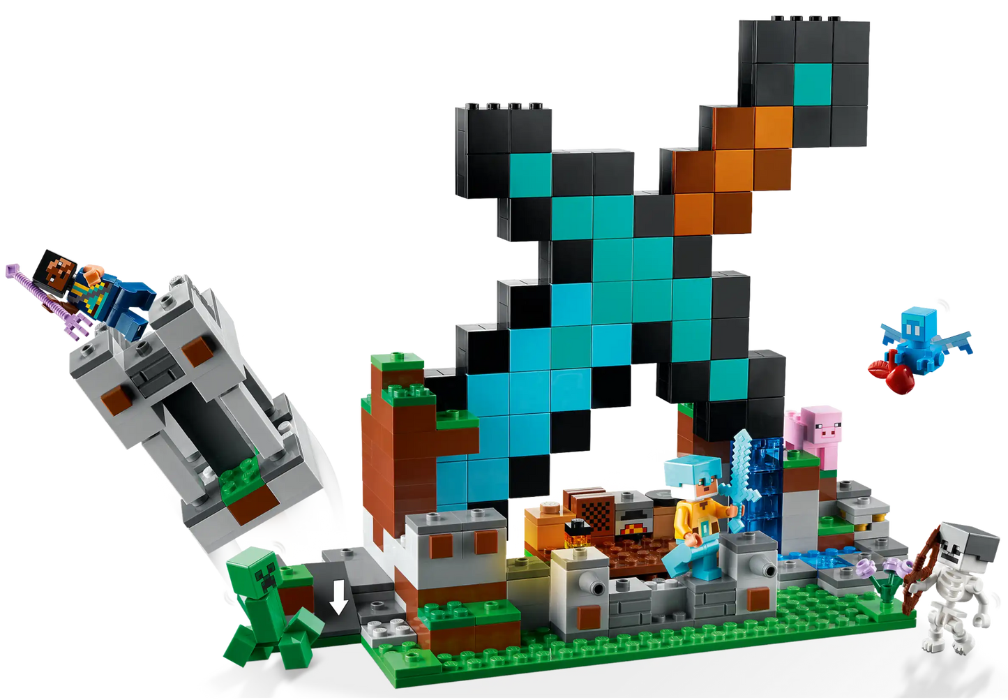 LEGO Minecraft Der Schwert-Außenposten (21244)