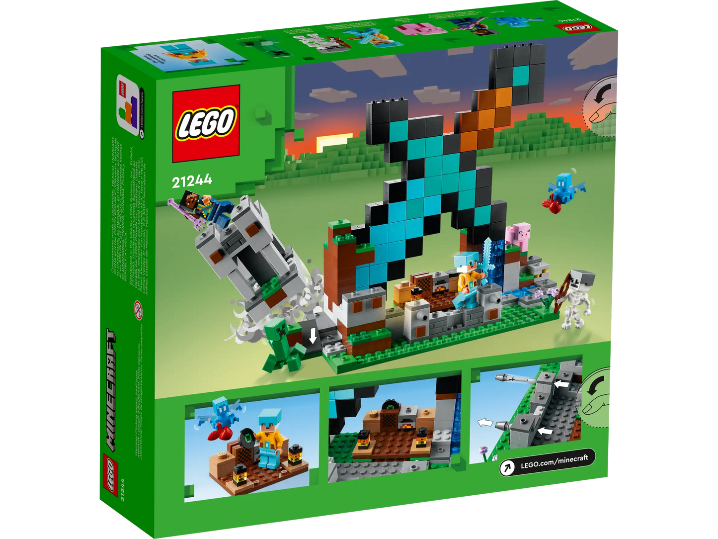 LEGO Minecraft Der Schwert-Außenposten (21244)