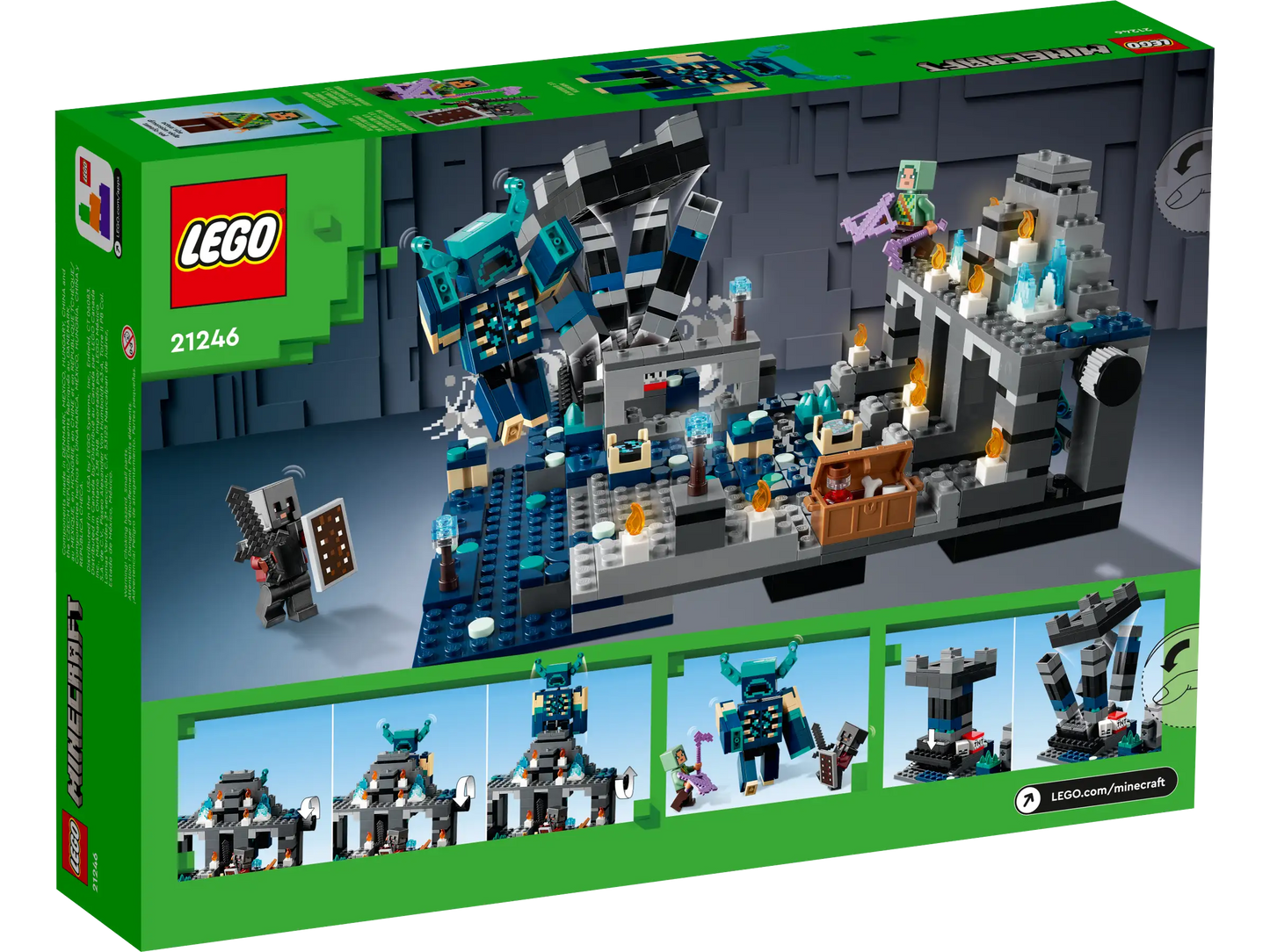 LEGO Minecraft Das Duell in der Finsternis (21246)